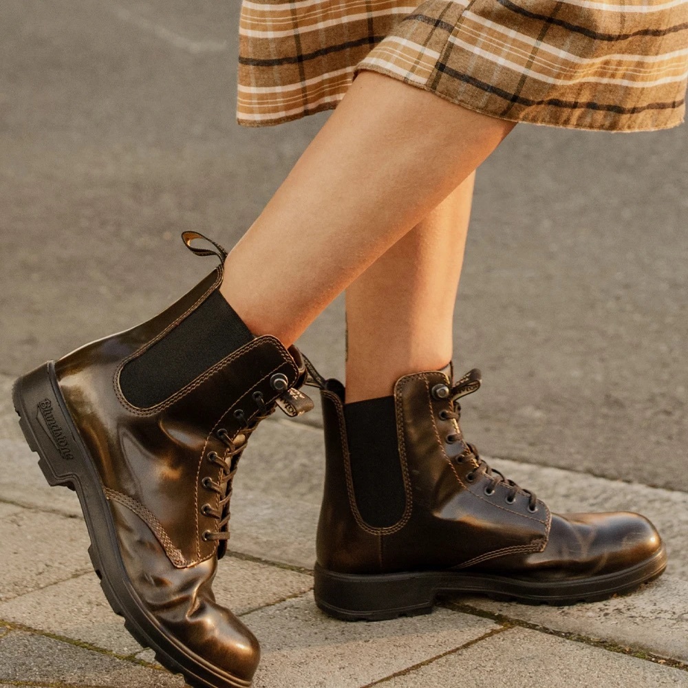 Blundstone 2218 Women’s Elastic Lace Boot NEW NWT lace up gore boot